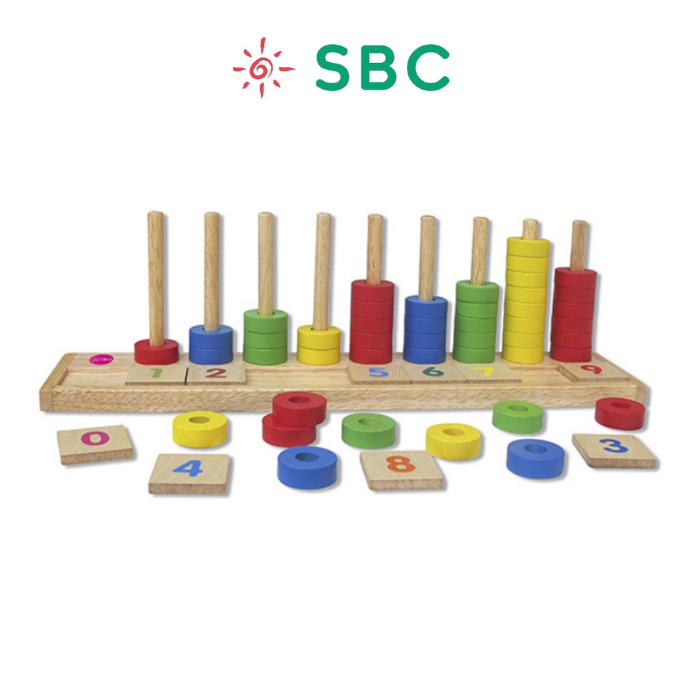 Đồ chơi gỗ Winwintoys Học đếm bậc thang