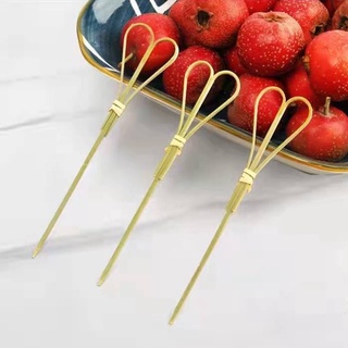 Tăm tre decor | tăm xiên tre trang trí bịch 100c