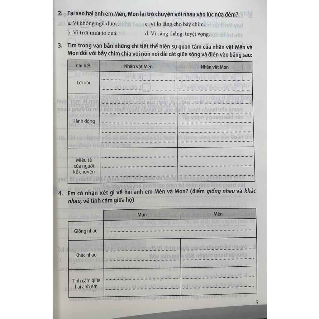 Sách - Bài tập Ngữ Văn lớp 7 tập 1 cơ bản và nâng cao (HB)