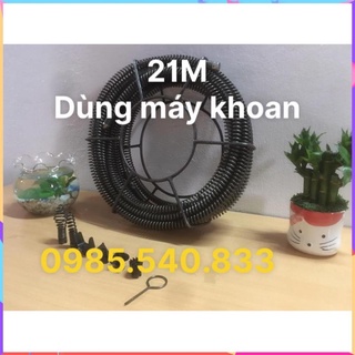 Dây thông tắc dùng cho máy khoan dài 21M