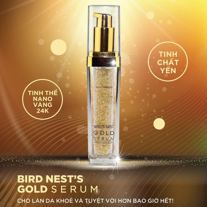 Serum dưỡng da tinh chất vàng GOLD BIRD'S NEST SERUM - Serum vàng tinh chất 24K/Serum dưỡng da | BigBuy360 - bigbuy360.vn