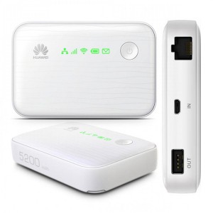 [Mã ELHAMS5 giảm 6% đơn 300K] Bộ phát wifi 3G có cổng Lan Huawei E5730 43.2Mb-Bộ phát wifi đa năng kiêm sạc dự phòng