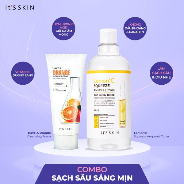 Combo Sạch Sâu Sáng Mịn