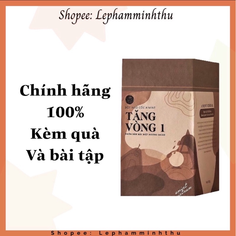 AMINT CACAO -TĂNG VÒNG 1 + (CẨM NANG & 🎁)