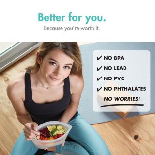 Túi zip silicon đựng thực phẩm