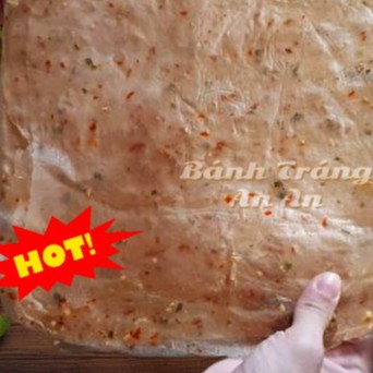 Bánh Tráng Dẻo Tôm - Tặng 03 Bịch Bơ - Bánh Tráng Đỏ Chính Gốc Tây Ninh - Loại 1 - Cay + Mềm + Dẻo- Ananfoods