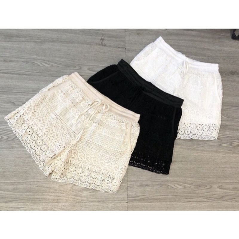 Bikini Ren Đi Biển, Quần Sooc Len Hoa Nhí Quảng Châu 2 Lớp, Quần Bơi Nữ Lẻ [Kèm Ảnh Thật] | BigBuy360 - bigbuy360.vn