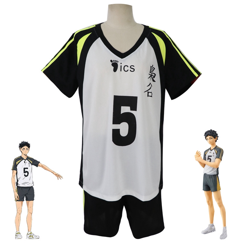 Đồng Phục Bóng Chuyền Phong Cách Anime Haikyuu