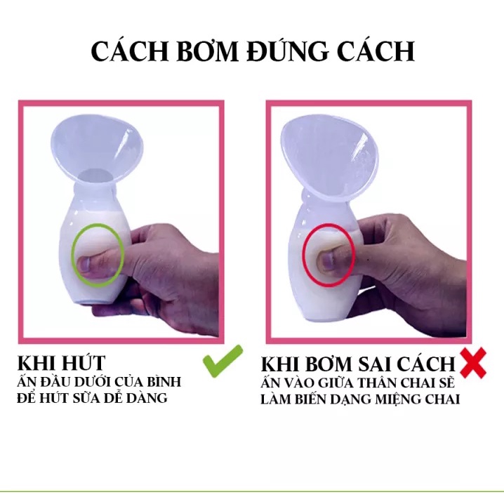 Cốc Hứng Sữa Cmbear Cao Cấp - An Toàn Và Tiện Lợi -PKO1