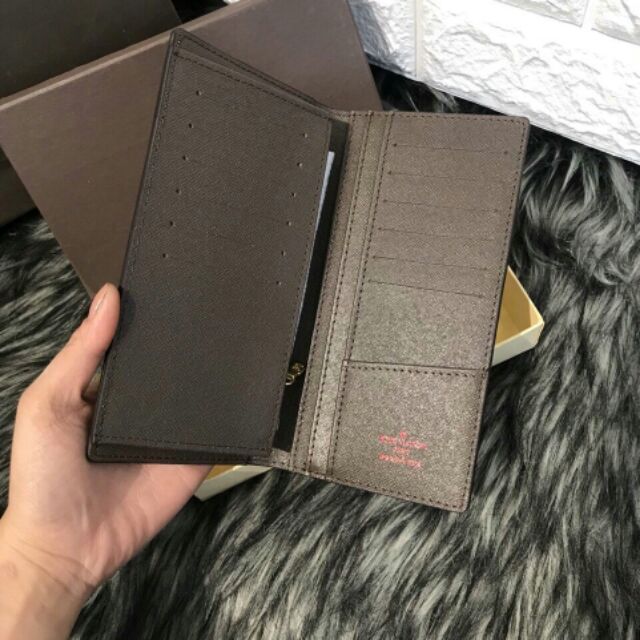 Follow shop săn deal - Ví nam ví dài cho nam hoa nâu ô nâu ô đen hoa đen  hàng cao cấp sang sịn