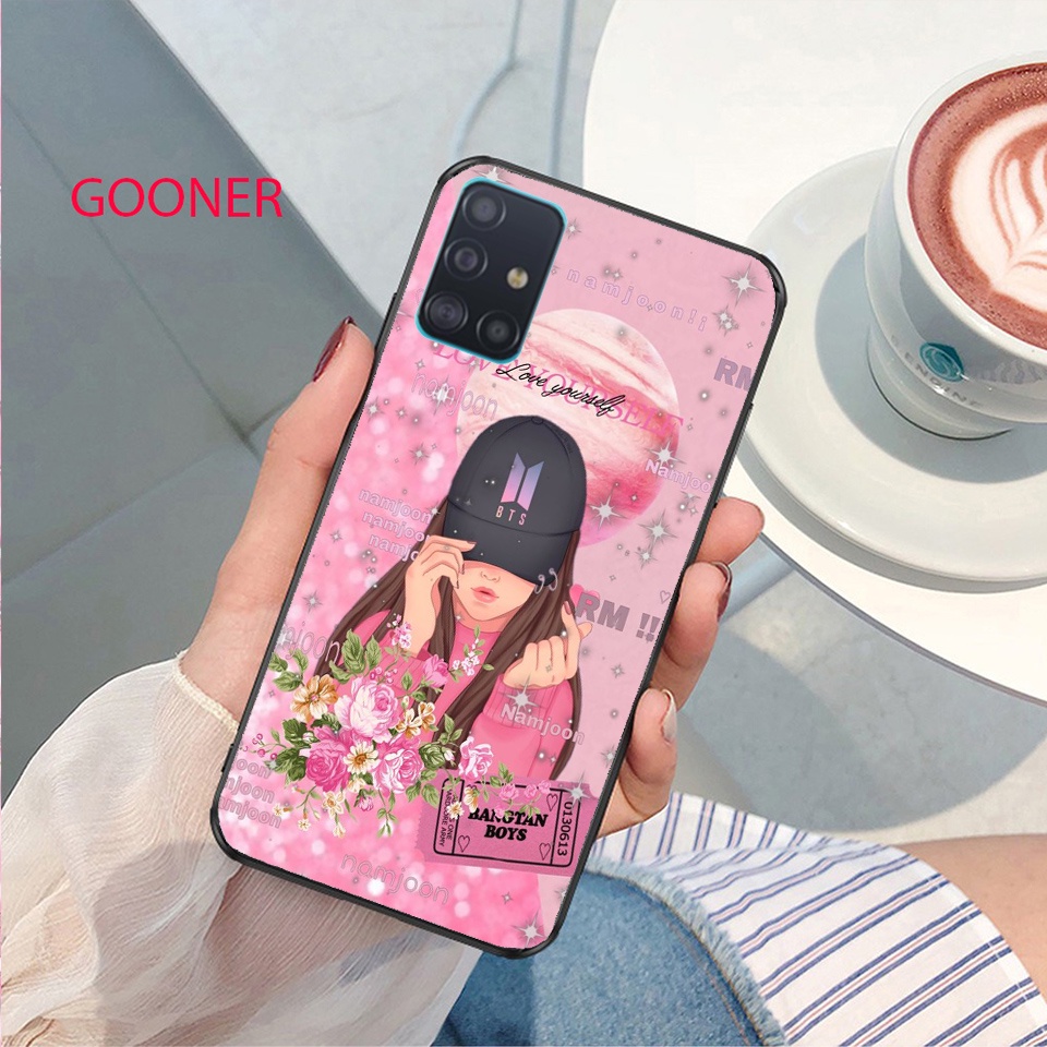 Ốp lưng sam sung a51-a71-a31-m51 in hình cô gái dễ thương  siêu đẹp