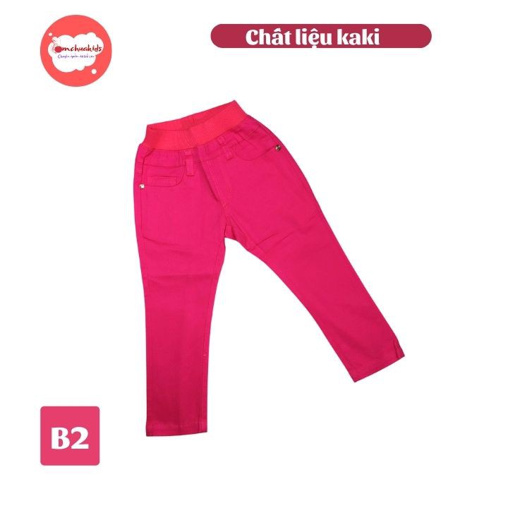 Quần legging dài cho bé gái từ 10-20kg - Quần leggin- thoải mái cho bé - Tomchuakids.