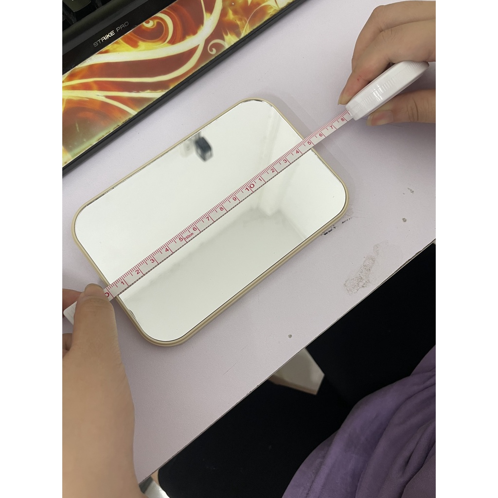 Gương soi để bàn gấp gọn mini