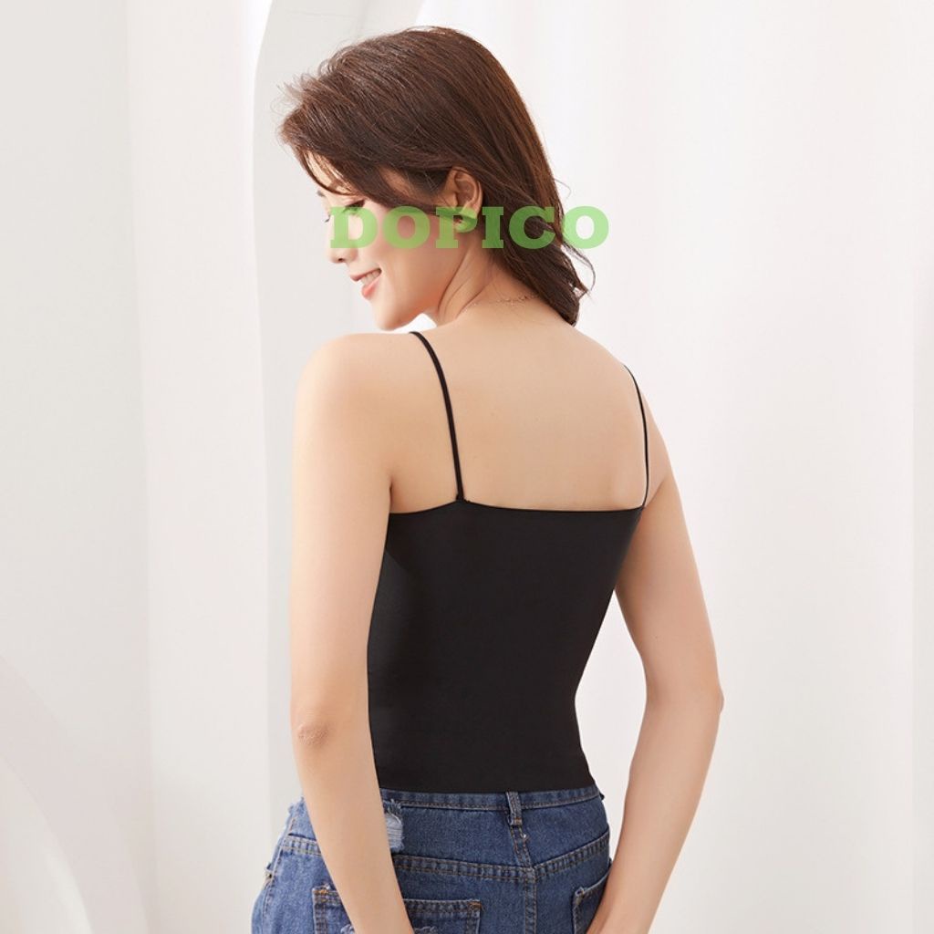 Áo bra nữ 2 dây đúc su đẹp, áo ngực su mặc mát in chữ đẹp DOPICO B1707