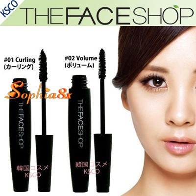 Mascara chuốt mi The Face Shop Freshian Big TFS làm dày và dai mi