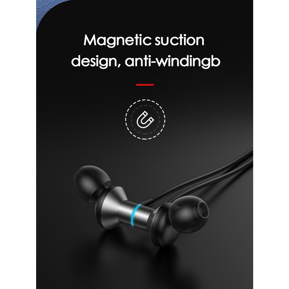 Tai Nghe Nhét Tai Thể Thao Không Dây Bluetooth 5.0 Pin Dài IPX5 Giảm Tiếng Ồn Chống Nước Có Mic Cho Lenovo HE05X Ii HE05