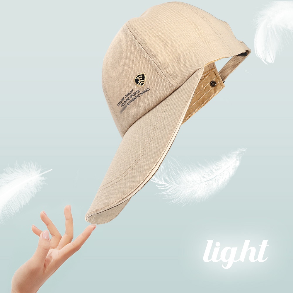Mũ Lưỡi Trai Unisex Chống Tia UV Có Dây Điều Chỉnh Kích Cỡ