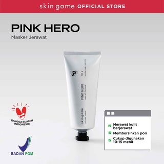 Image of Skin Game Pink Hero 100 gr - Masker Jerawat
