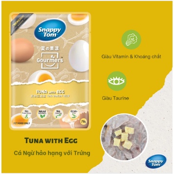 Pate Snappy Tom vị trái cây gói 70 gram dành cho mèo – Furiends