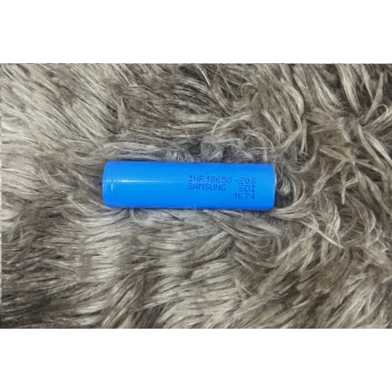 Pin Samsung 20R xả cao 20A, dung lượng 2000mAh, tháo khối chưa sử dụng.
