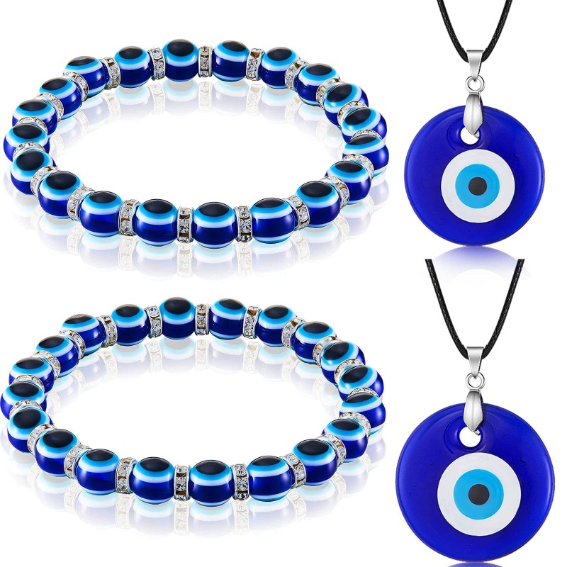 Dây Chuyền Dạng Chuỗi Hạt May Mắn 4 Kiểu Boho Cho Bạn Bè