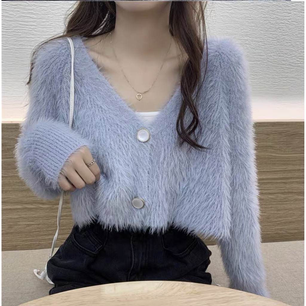 Áo len nữ dài tay, áo len nữ hàn quốc siêu dễ thương chất len mềm mịn phong cách trẻ trung năng động Tây Thi Shop | BigBuy360 - bigbuy360.vn