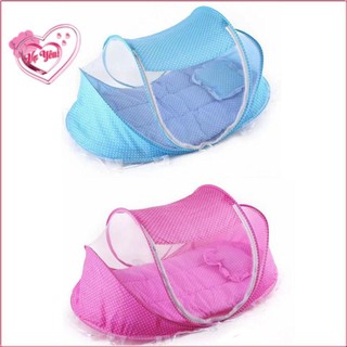 Mùng chụp có nệm cho bé