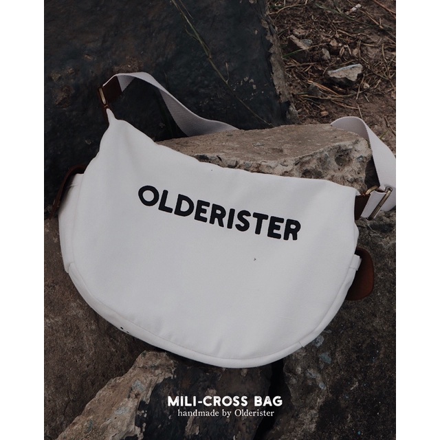 Túi đeo chéo nam nữ Mili-Cross Bag handmade Olderister - Tiệm Cũ Kĩ | BigBuy360 - bigbuy360.vn