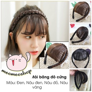 TÓC MÁI GIẢ KÈM BĂNG ĐÔ XINH XẮN