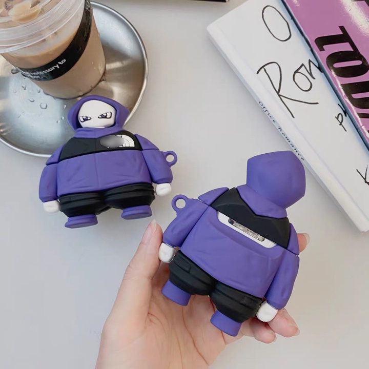 Case Airpods, Ốp Airpods 1/2/3/Pro kiểu dáng Mewtwo độc lạ - Mã TZAP360