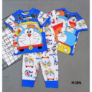Bộ tay ngắn quần dài thun lạnh 3D size đại