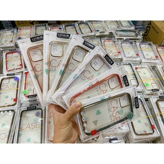 Ốp lưng iPhone 13 pro max /13 pro / 13 / 12 pro max / 12 / 12 Pro Chính Hãng Likgus viền màu