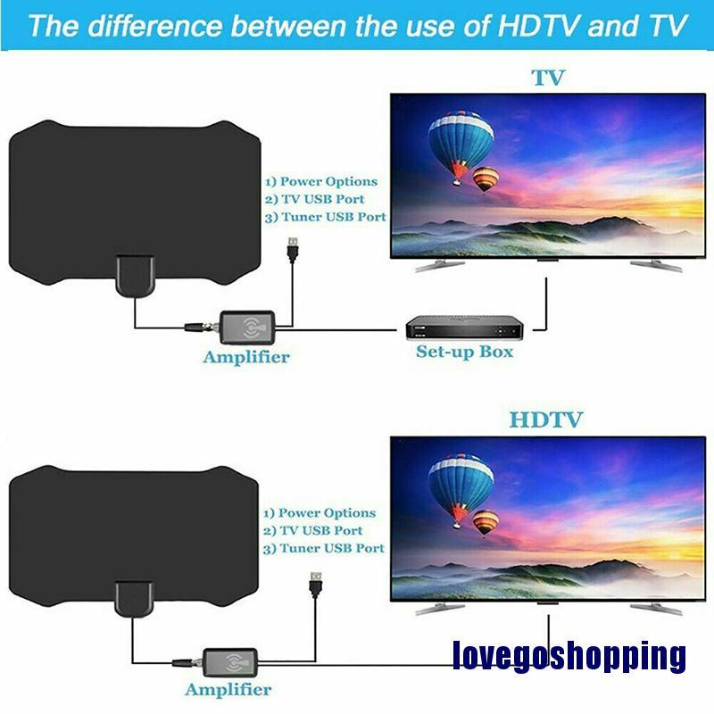 5000 Mile Range HDTV Antenna 4K HD Indoor Digital TV Aerial Signal Amplifier | BigBuy360 - bigbuy360.vn