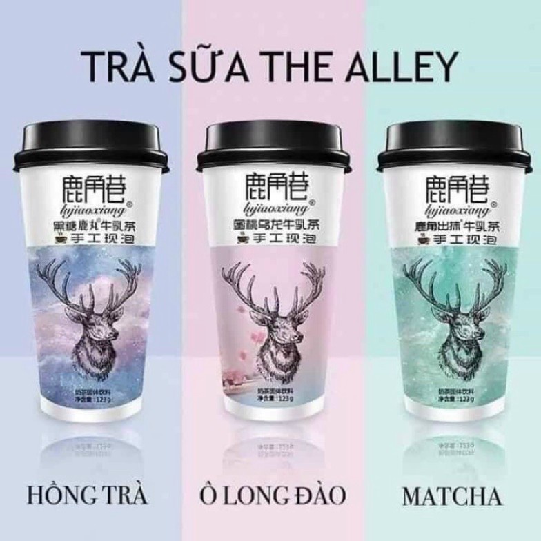 1 LY TRÀ SỮA THE ALLEY ĐƯỜNG ĐEN 123g