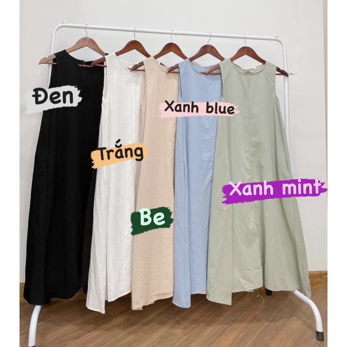 Váy ba lỗ dáng suông - Váy babydoll sát nách hottrend | BigBuy360 - bigbuy360.vn