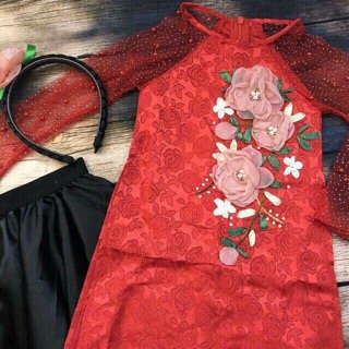 vải gấm may váy và áo dài