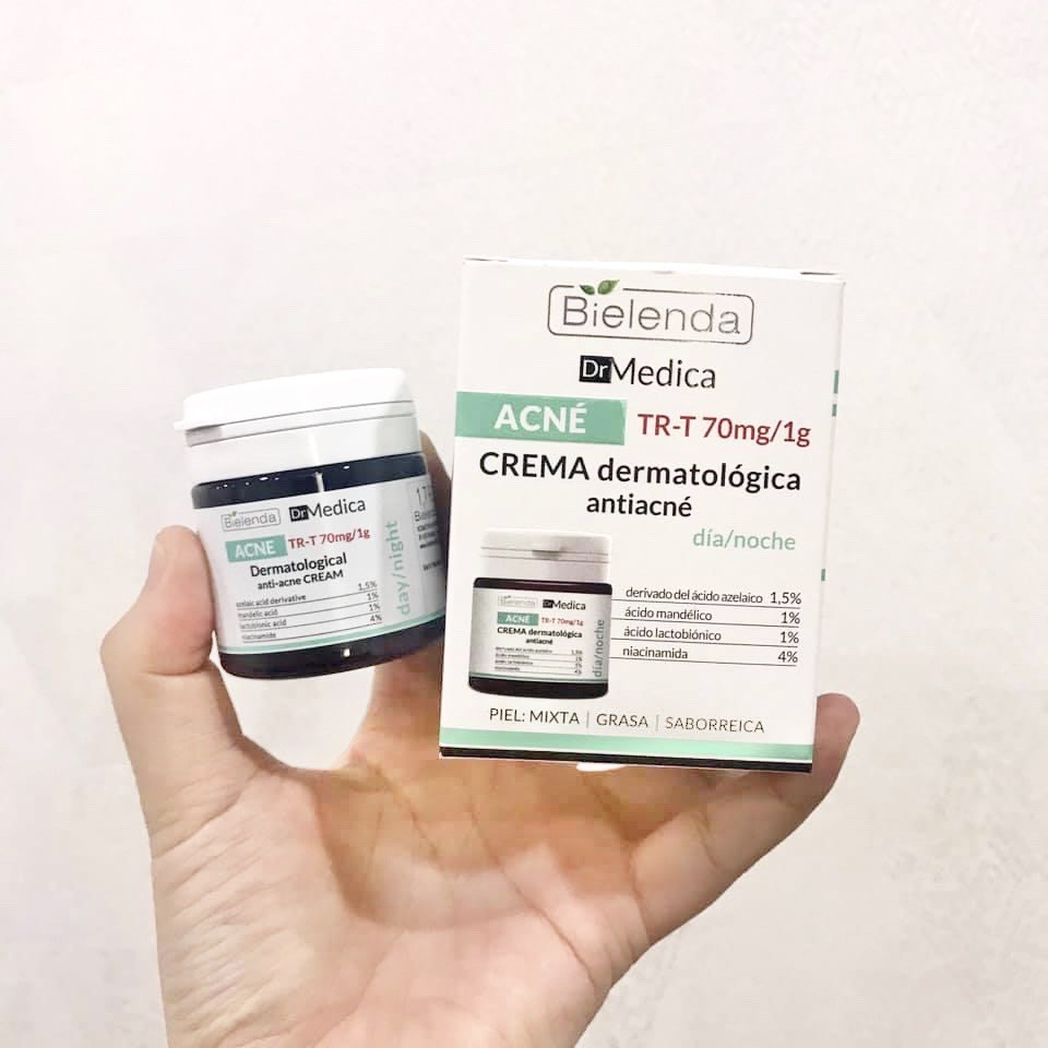 [Chính Hãng]  Kem chống mụn trứng cá Bielenda Acne