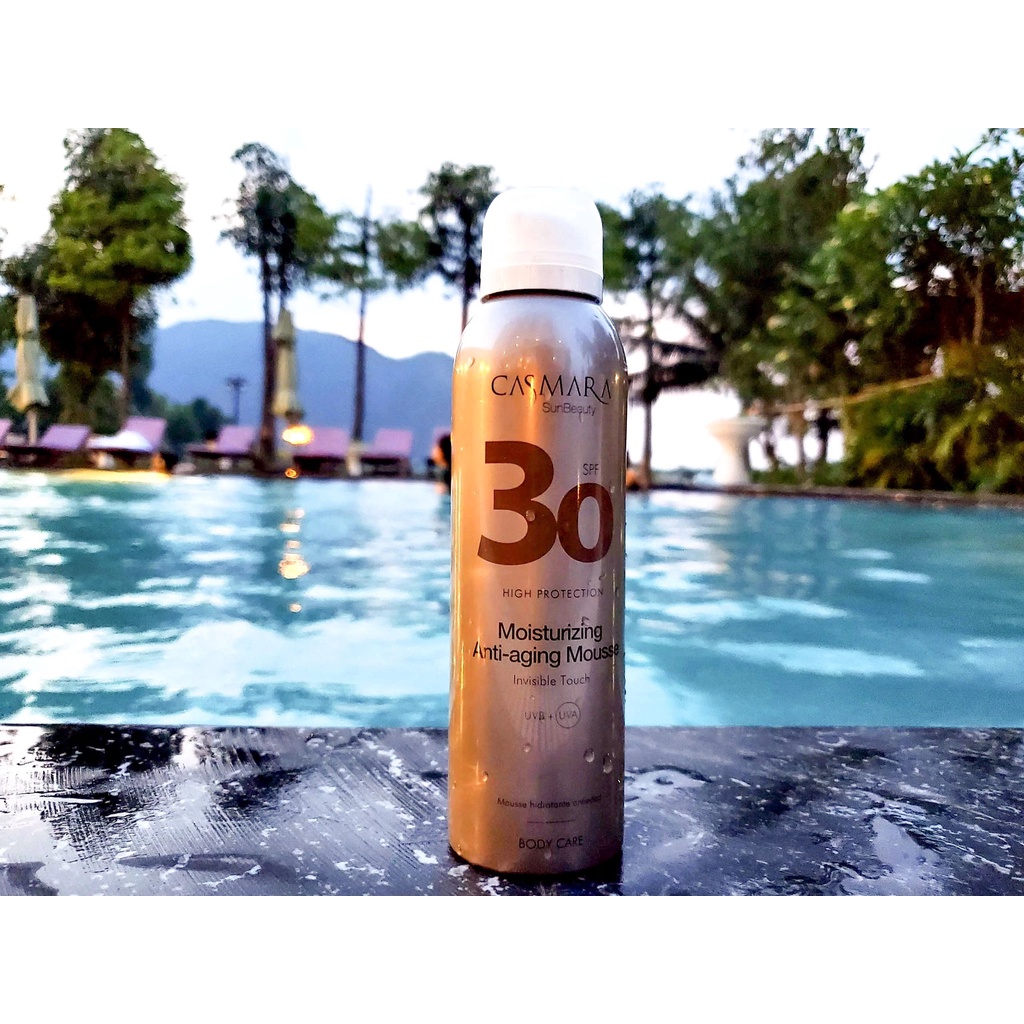 Kem Chống Nắng Dưỡng Ẩm Chống Lão Hóa Body CASMARA MOISTURIZING ANTI-AGING MOUSSE SPF 30 200ml