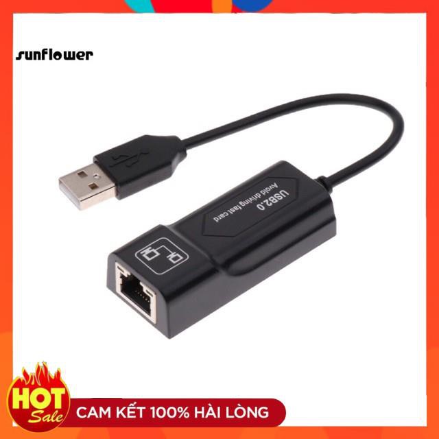 [Chính Hãng] Dây chuyển đổi usb 2.0 sang cổng mạng lan chất lượng cao