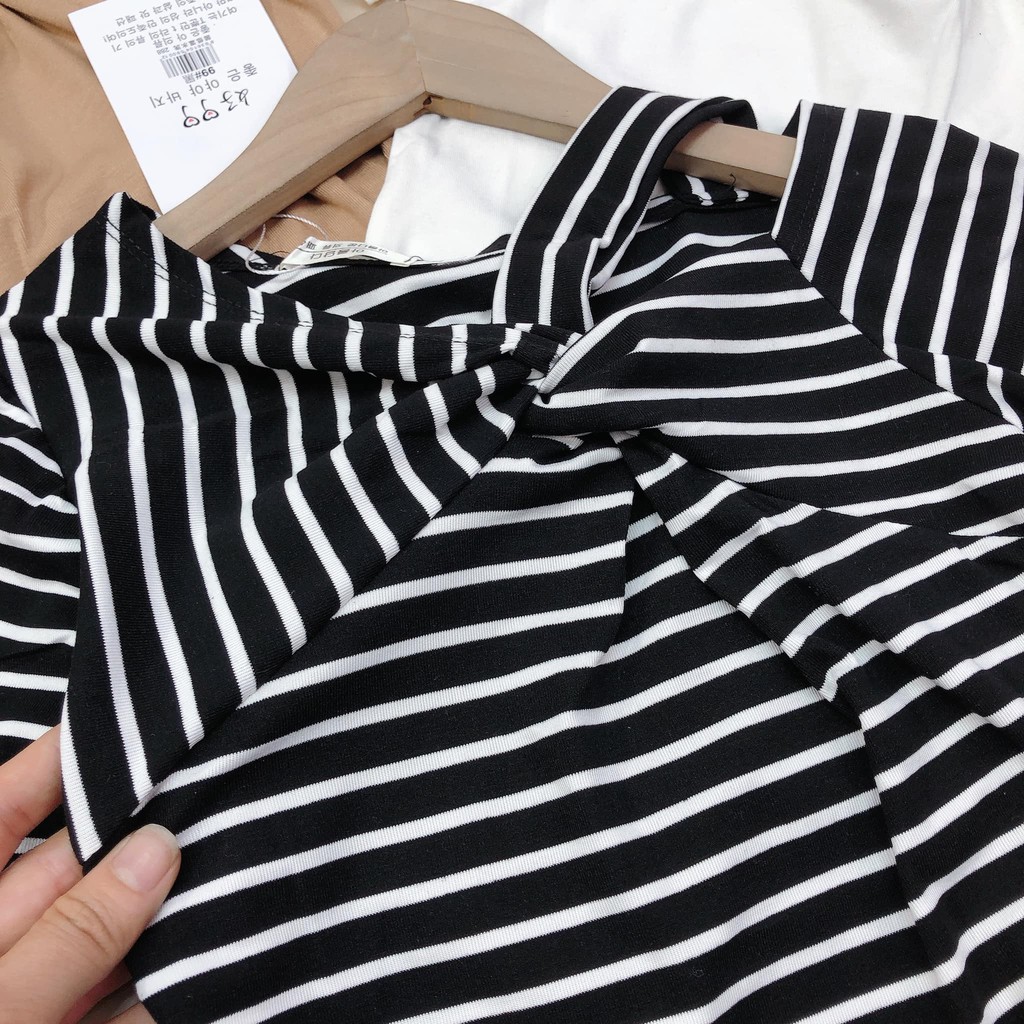 [Mã WASKT410K giảm 10K đơn 50K] Áo cộc zip xoắn cổ HỞ VAI( kèm ảnh thật,video) | BigBuy360 - bigbuy360.vn