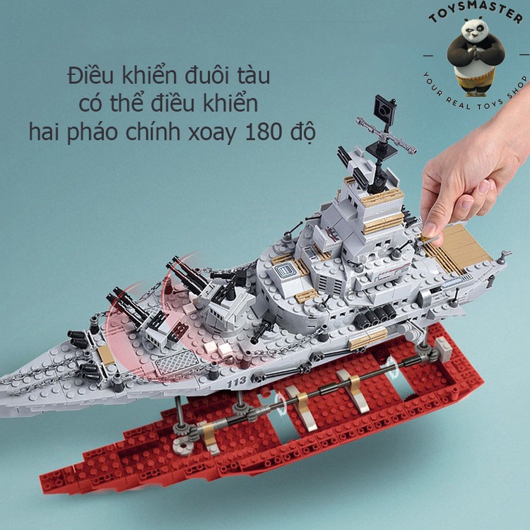 Đồ Chơi Lắp Ráp Mô Hình Tàu Chiến Hạm,Cảnh Sát Biển,Robot,Máy Bay Coast Guard 8 Trong 1 Với 1000+ Mảnh Ghép