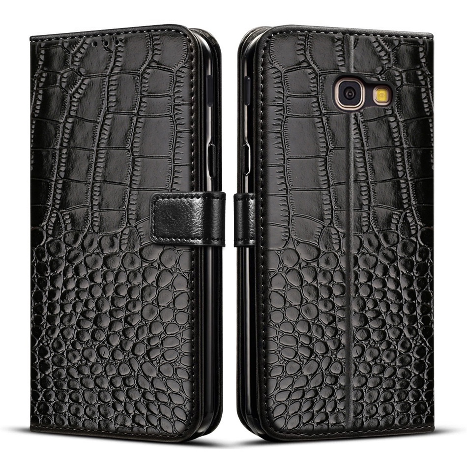 Bao Da Điện Thoại Dạng Ví Có Ngăn Đựng Thẻ Cho Samsung Galaxy A7 2017 Galaxy A7 2017 A720F A7200