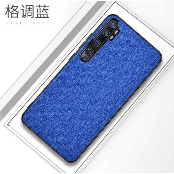Ốp lưng Xiaomi mi 11 / mi 10 / cc9 pro / mi note 10 lite /  mi 10 lite Mi 12 12x 12 pro họa tiết vải Jean cao cấp