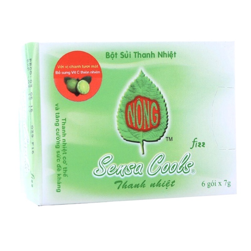 SENSACOL THANH NHIỆT HƯƠNG CHANH