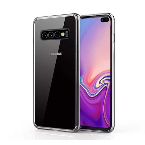 Ốp Silicon dẻo Samsung Galaxy S10 Plus / S10+ (trong suốt)