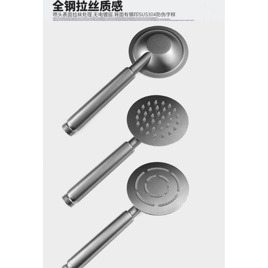 Vòi sen bằng thép không gỉ SUS304 cho phòng tắm chịu áp suất cao
