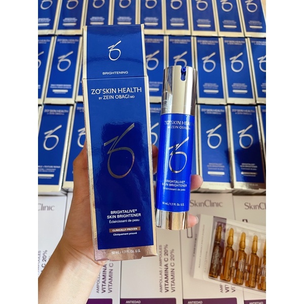 KEM DƯỠNG SÁNG DA ZO BRIGHTALIVE SKIN BRIGHTENER
