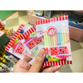 KẸO QUE TĂM VỊ HOA QUẢ HÀN QUỐC