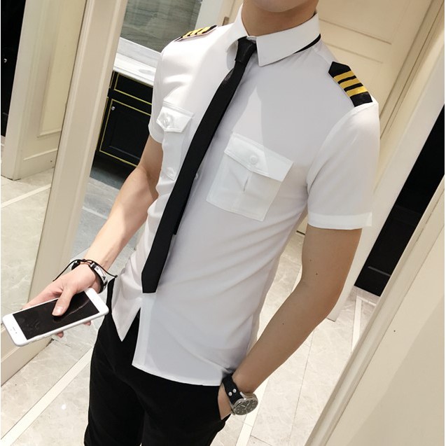 Sơ mi nam cơ trưởng cực HOT SM35 trắng