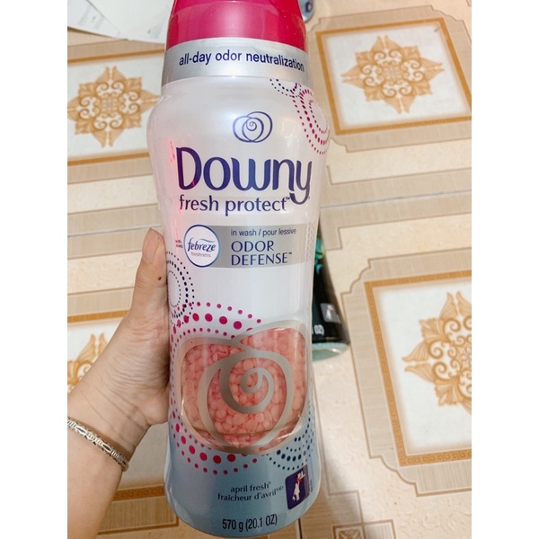 hạt xả vải downy Mỹ 570g